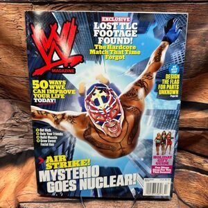 WWE Magazine Holiday 2010 #13 Rey Mysterio TLC Divas Wrestling